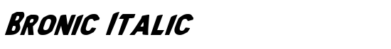 Bronic Italic - Download Thousands of Free Fonts at FontZone.net