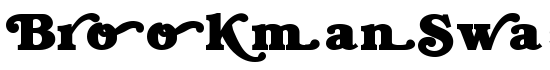 BrookmanSwash - Download Thousands of Free Fonts at FontZone.net