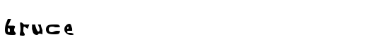Bruce - Download Thousands of Free Fonts at FontZone.net