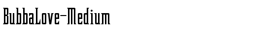 BubbaLove-Medium - Download Thousands of Free Fonts at FontZone.net