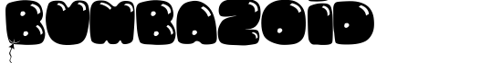 Bumbazoid - Download Thousands of Free Fonts at FontZone.net