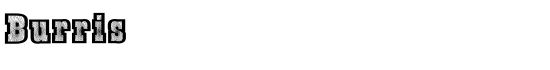 Burris - Download Thousands of Free Fonts at FontZone.net