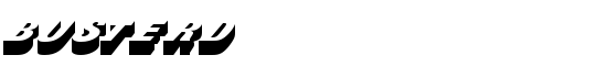 BusterD - Download Thousands of Free Fonts at FontZone.net