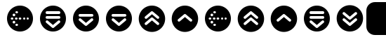ButtonBonus-CircleNegative - Download Thousands of Free Fonts at FontZone.net