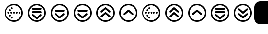 ButtonBonus-CirclePositive - Download Thousands of Free Fonts at FontZone.net