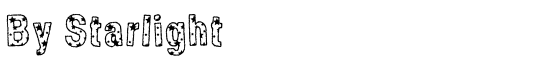 By Starlight - Download Thousands of Free Fonts at FontZone.net
