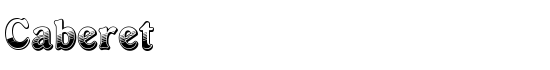 Caberet - Download Thousands of Free Fonts at FontZone.net