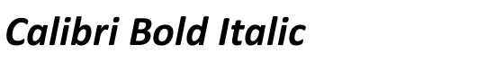 Calibri Bold Italic - Download Thousands of Free Fonts at FontZone.net