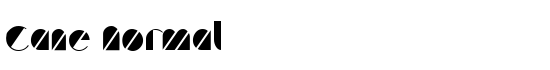 Cane Normal - Download Thousands of Free Fonts at FontZone.net