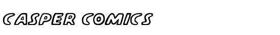 Casper Comics - Download Thousands of Free Fonts at FontZone.net