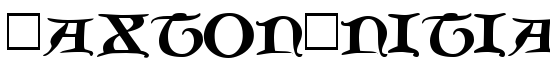CaxtonInitials.fog - Download Thousands of Free Fonts at FontZone.net