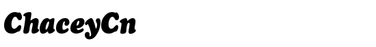 ChaceyCnd-Heavy-Italic - Download Thousands of Free Fonts at FontZone.net