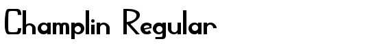 Champlin Regular - Download Thousands of Free Fonts at FontZone.net