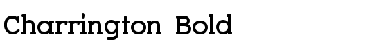 Charrington Bold - Download Thousands of Free Fonts at FontZone.net