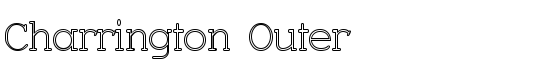 Charrington Outer - Download Thousands of Free Fonts at FontZone.net