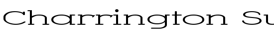 Charrington Superwide - Download Thousands of Free Fonts at FontZone.net