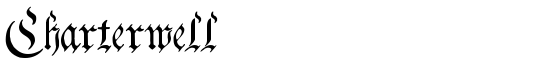 Charterwell - Download Thousands of Free Fonts at FontZone.net