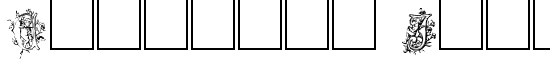 Cherubim Initials - Download Thousands of Free Fonts at FontZone.net