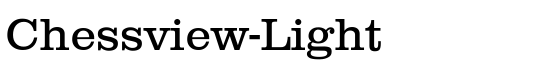 Chessview-Light - Download Thousands of Free Fonts at FontZone.net