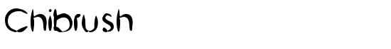 Chibrush - Download Thousands of Free Fonts at FontZone.net