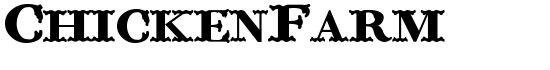 ChickenFarm - Download Thousands of Free Fonts at FontZone.net