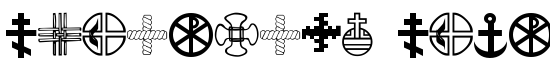 Christian Crosses III - Download Thousands of Free Fonts at FontZone.net