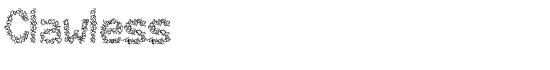 Clawless - Download Thousands of Free Fonts at FontZone.net