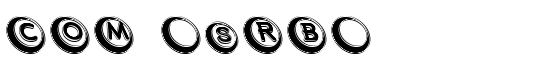 COM (sRB) - Download Thousands of Free Fonts at FontZone.net