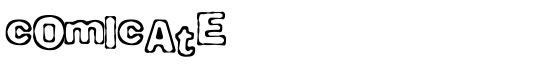 Comicate - Download Thousands of Free Fonts at FontZone.net