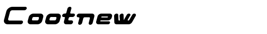 Cootnew - Download Thousands of Free Fonts at FontZone.net