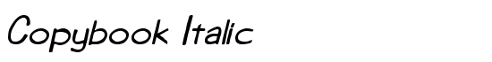 Copybook Italic - Download Thousands of Free Fonts at FontZone.net