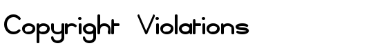 Copyright Violations - Download Thousands of Free Fonts at FontZone.net