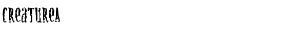 CreatureA - Download Thousands of Free Fonts at FontZone.net
