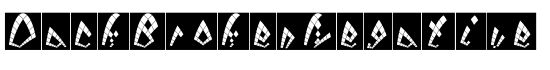 DackBrokenNegative - Download Thousands of Free Fonts at FontZone.net