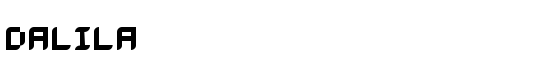 Dalila - Download Thousands of Free Fonts at FontZone.net