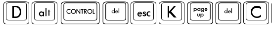 DavysKeyCaps - Download Thousands of Free Fonts at FontZone.net