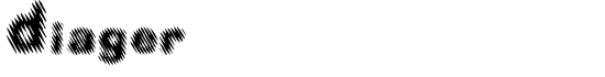 Diager - Download Thousands of Free Fonts at FontZone.net