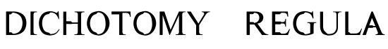 Dichotomy Regular - Download Thousands of Free Fonts at FontZone.net