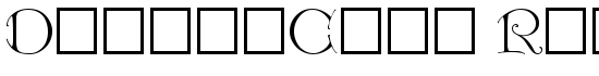DieterCaps Regular - Download Thousands of Free Fonts at FontZone.net