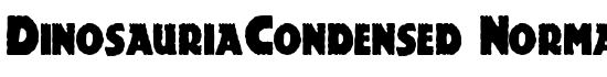 DinosauriaCondensed Normal - Download Thousands of Free Fonts at FontZone.net
