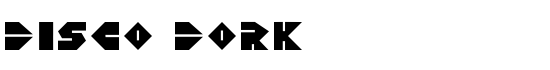 Disco Dork - Download Thousands of Free Fonts at FontZone.net