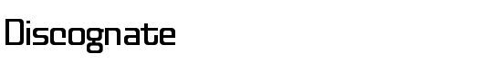 Discognate - Download Thousands of Free Fonts at FontZone.net