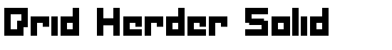 Drid Herder Solid - Download Thousands of Free Fonts at FontZone.net