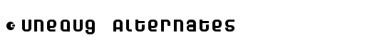 Dunebug Alternates - Download Thousands of Free Fonts at FontZone.net