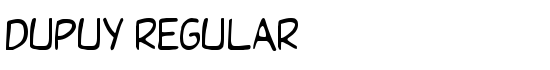 Dupuy Regular - Download Thousands of Free Fonts at FontZone.net