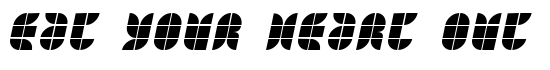 Eat your heart out - Download Thousands of Free Fonts at FontZone.net