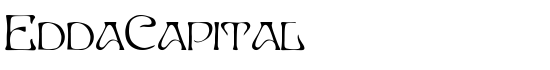 EddaCapital - Download Thousands of Free Fonts at FontZone.net