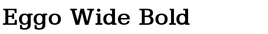 Eggo Wide Bold - Download Thousands of Free Fonts at FontZone.net