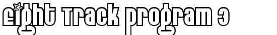 Eight Track program 3 - Download Thousands of Free Fonts at FontZone.net