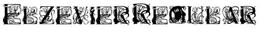 Elzevier Regular - Download Thousands of Free Fonts at FontZone.net